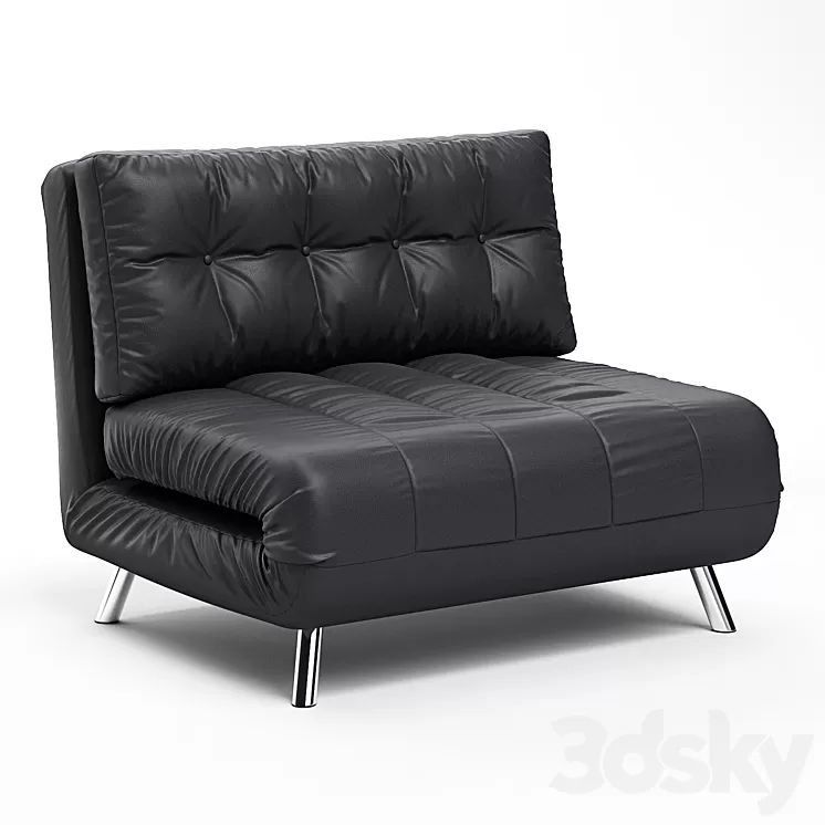 Gold Sparrow Tampa Chair 3D Model