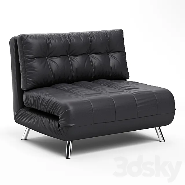 Gold Sparrow Tampa Chair 3D Model