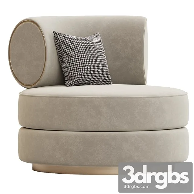 Goldconfort boboli armchair 3D Model Free