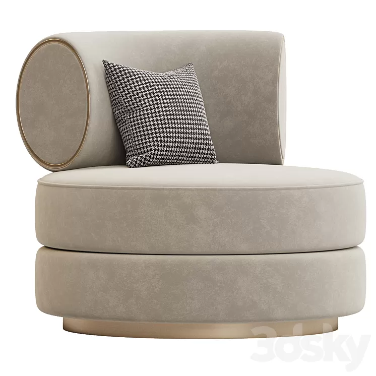 Goldconfort BOBOLI ARMCHAIR 3D Model