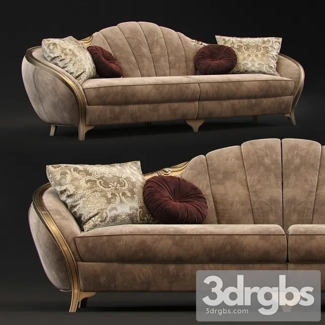 Goldconfort Paradise Sofa 3D Model Free