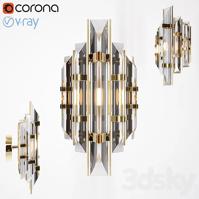 Golden ice 3D Model
