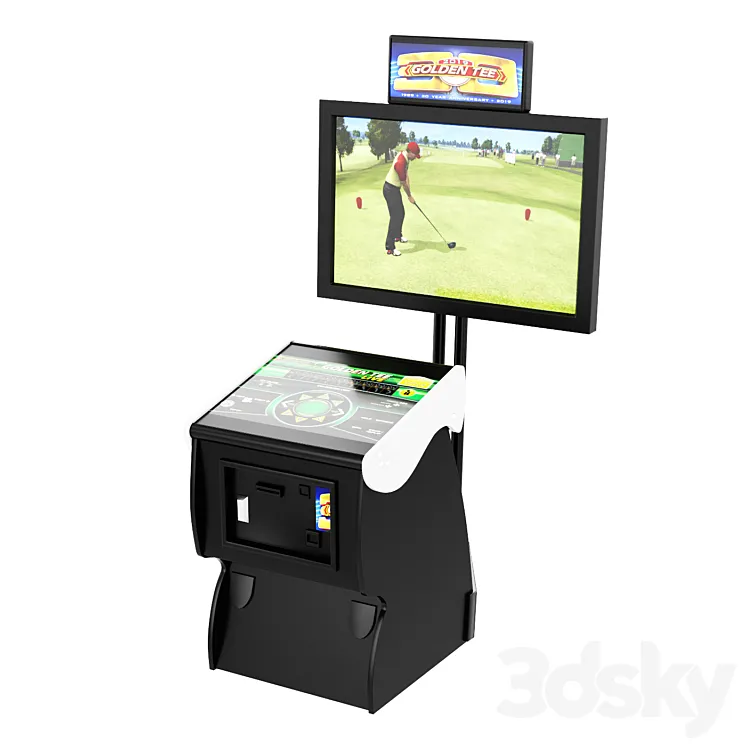 Golden Tee Live slot 3D Model Free