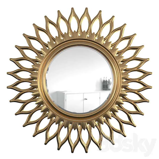 GoldStar Mirror 3DModel