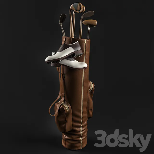 Golf bag 3DModel