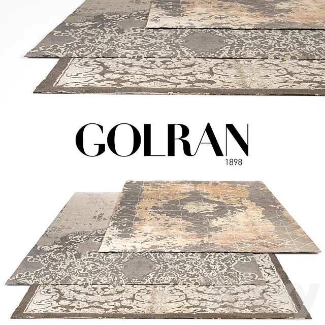 Golran Memories Rug Set 3 3DModel