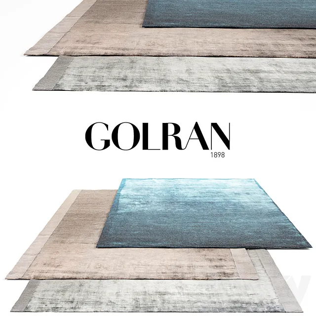 Golran Shadows Rug Set 3DModel