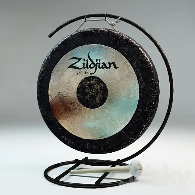 Gong 3D Model