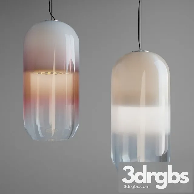 Gople lamp Artemide 3D Model Download