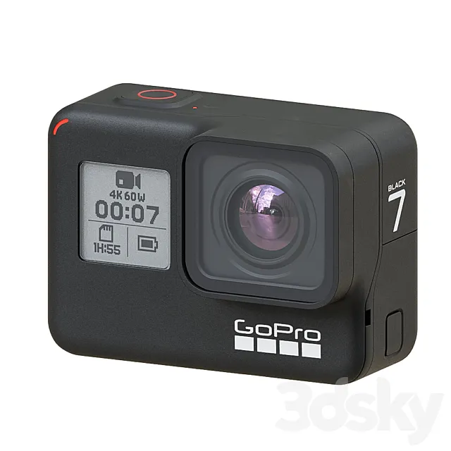 GoPro Hero 7 3DModel