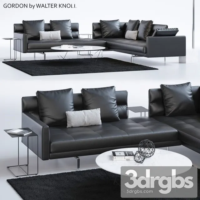 Gordon Sofa 01 3D Model Free