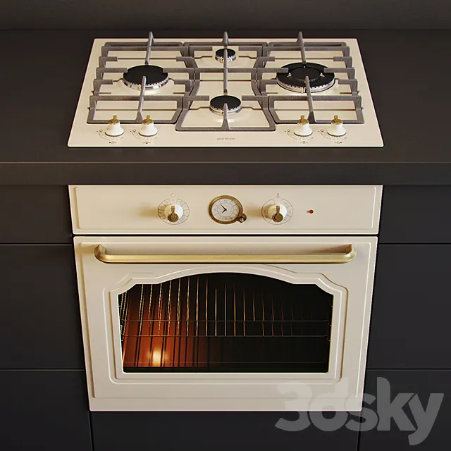 Gorenje BO73CLI + GW65CLI 3DModel
