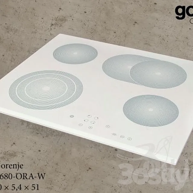 Gorenje ECT680-ORA-W 3D Model