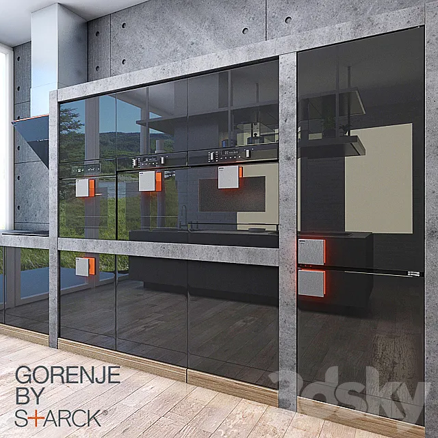 Gorenje - line design by Philippe Starck 3D Model