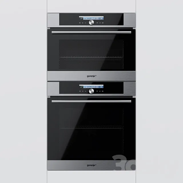 Gorenje Plus - GO778X oven and compact oven GOM711X 3D Model