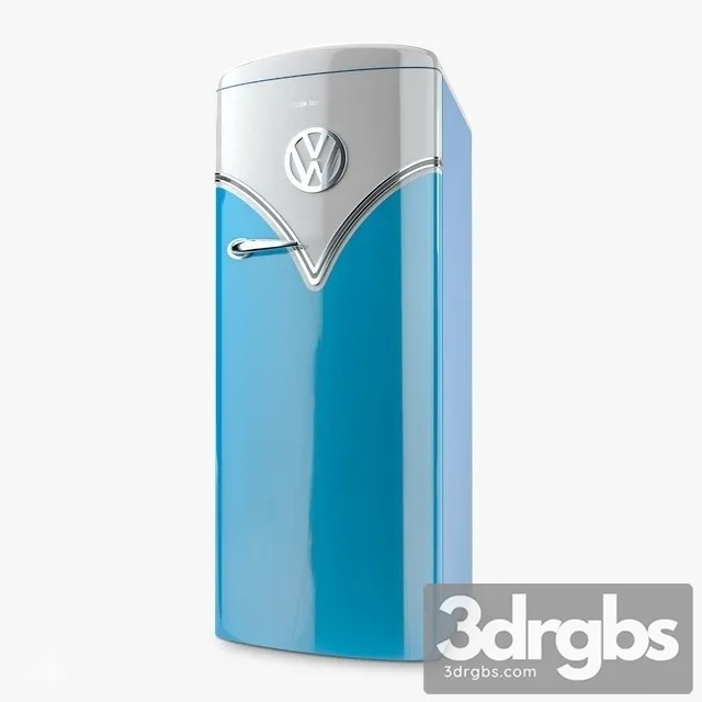 Gorenje Retro Special Edition Refrigerator 3D Model Free
