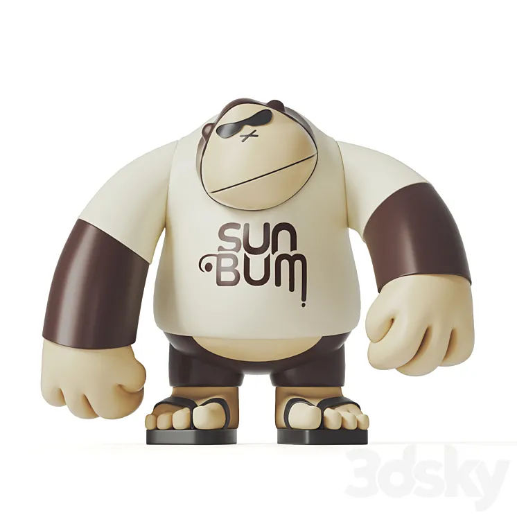 Gorilla 3D Model Free
