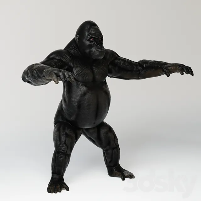 Gorilla 3DModel