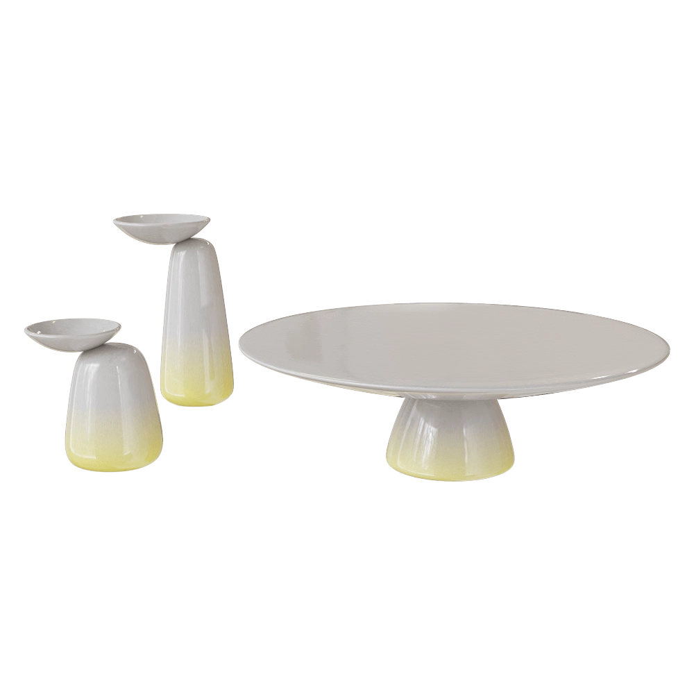 Gorkovenko - Coffee tables Tetotet 3D Model