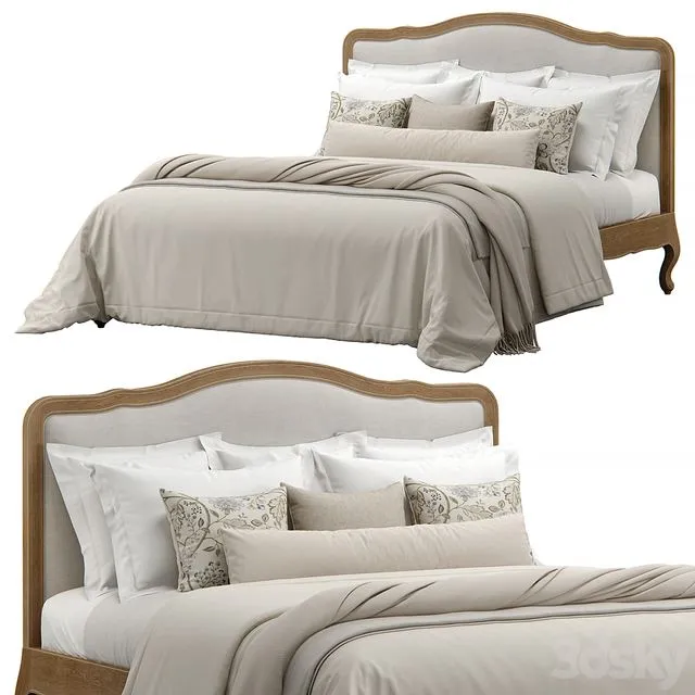 Grace Bed 3D Model