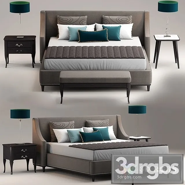 Grace Galimberti Bed 3D Model Free
