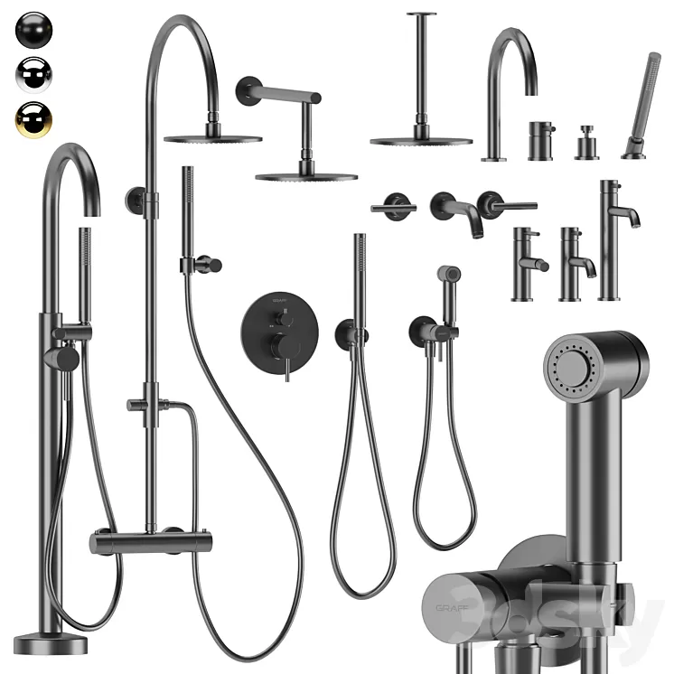 GraffME set 3 3D Model Free