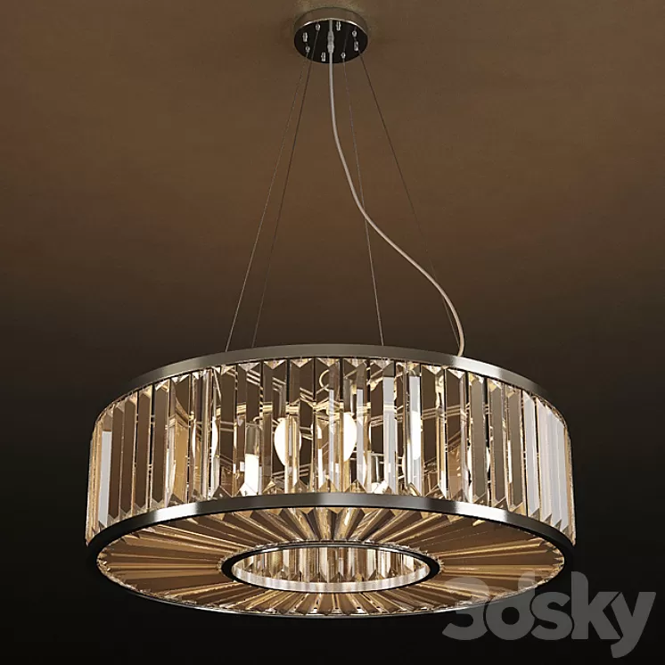 GRAMERCY HOME – AMELIE CHANDELIER CH080-8 3D Model