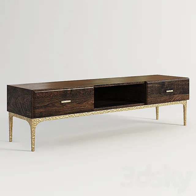 GRAMERCY HOME - BAILY CONSOLE TABLE 512.023-SE 3DModel
