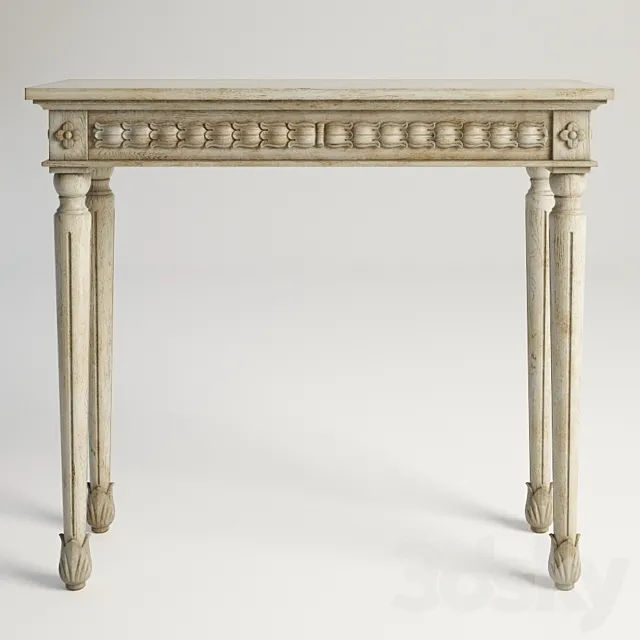 GRAMERCY HOME - BLOSSOM CONSOLE TABLE 512.018-BMAG 3DModel