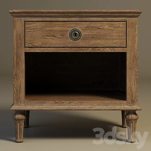 GRAMERCY HOME-Cheadle Bedside Table 701.003 3DModel