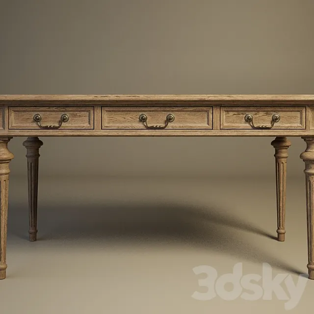GRAMERCY HOME - Clarke Desk 302.004 3D Model