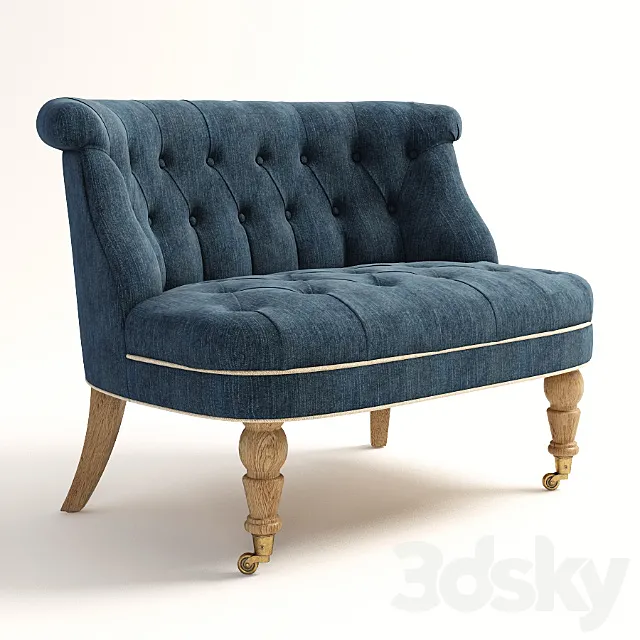 GRAMERCY HOME - DOROTA SOFA 101.025 3DModel