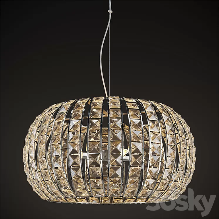 GRAMERCY HOME - GOLDIE CHANDELIER CH083 3D Model