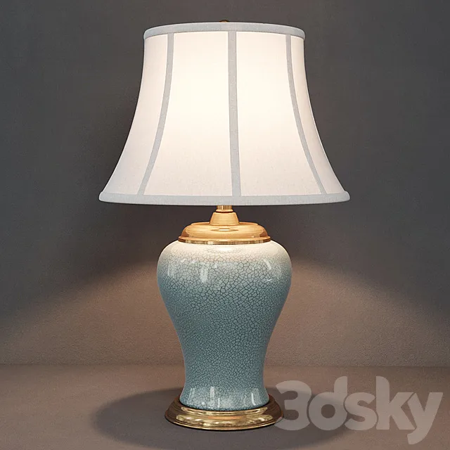 GRAMERCY HOME – HANA TABLE LAMP TL096-1 3D Model