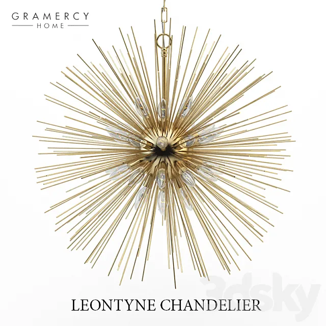 Gramercy Home - Leontyne Chandelier 3D Model