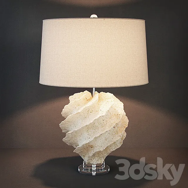 GRAMERCY HOME – MELROSE TABLE LAMP TL073-1 3D Model