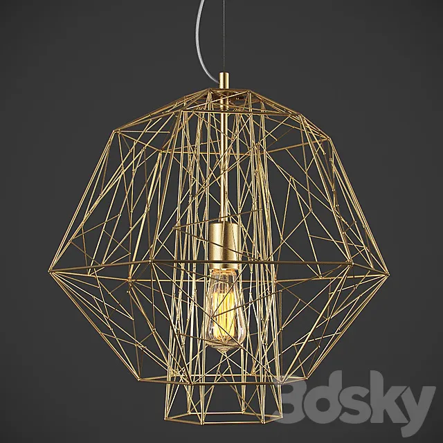 GRAMERCY HOME - NEONILA CHANDELIER CH133-1 3D Model