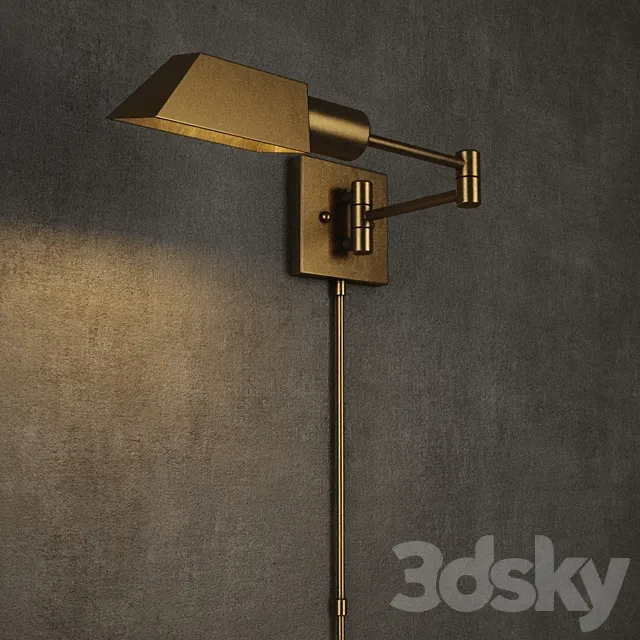 GRAMERCY HOME - Sconce SN 020-1BRS 3D Model
