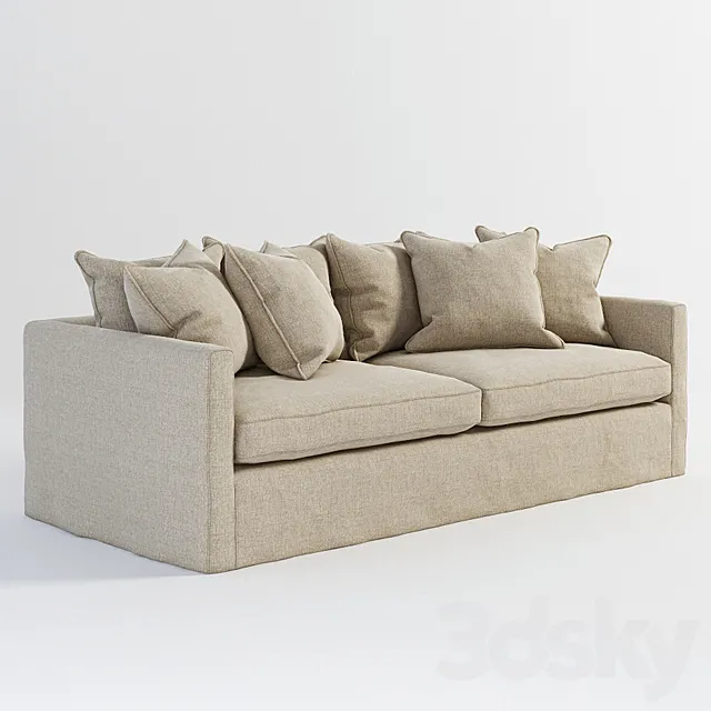 GRAMERCY HOME - SYLVIE SOFA 101.028-SJ07 3DModel