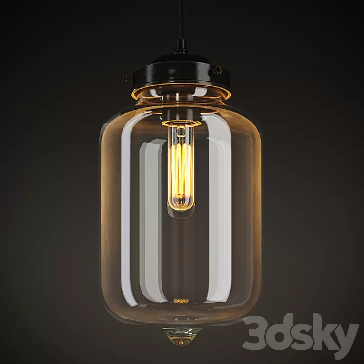 GRAMERCY HOME - VIJAY CUPPING-GLASS CHANDELIER CH090-1 3D Model