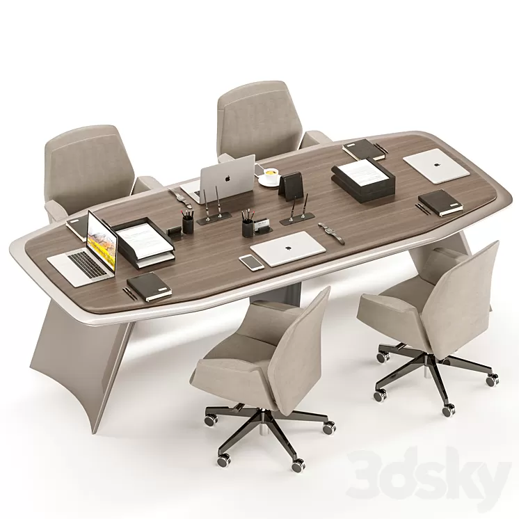Gramy Conference Table MG40 3D Model