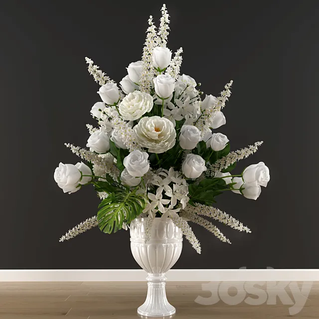 Grand Bouquet 001 3D Model