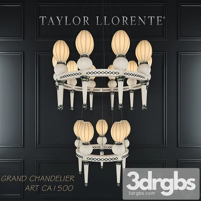 Grand Chandelier Art Ca1500 3D Model Free