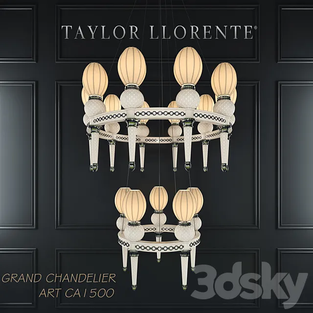 GRAND CHANDELIER ART CA1500 3D Model