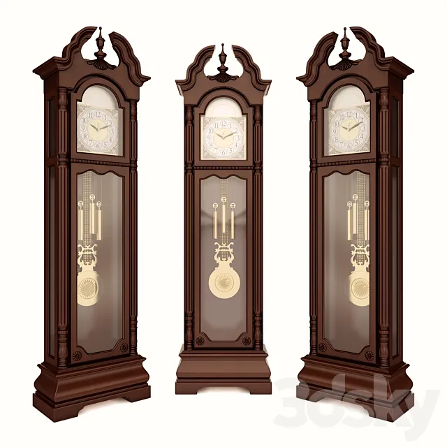 Grandfather Clocks Howard Miller 3D Model