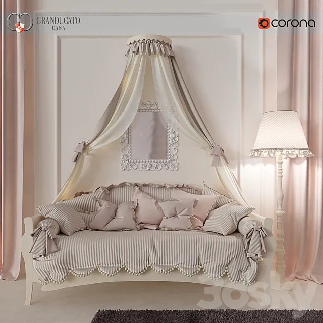 Granducatocasa_Camerette_Mariposa_ORC54 3DModel