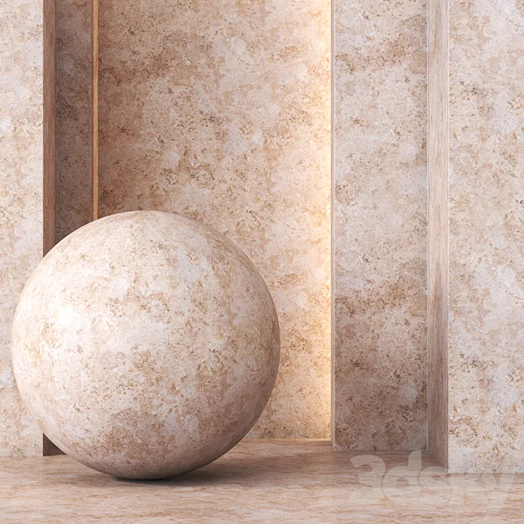 Granite Texture 4K - Seamless 3D Model Free
