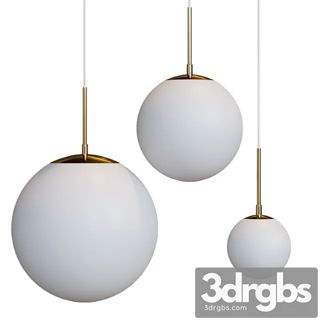 Grant pendant light - brass