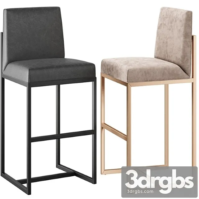 Grant stool rh 2 3D Model Free