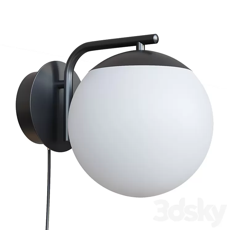 Grant Wall Light 3D Model Free